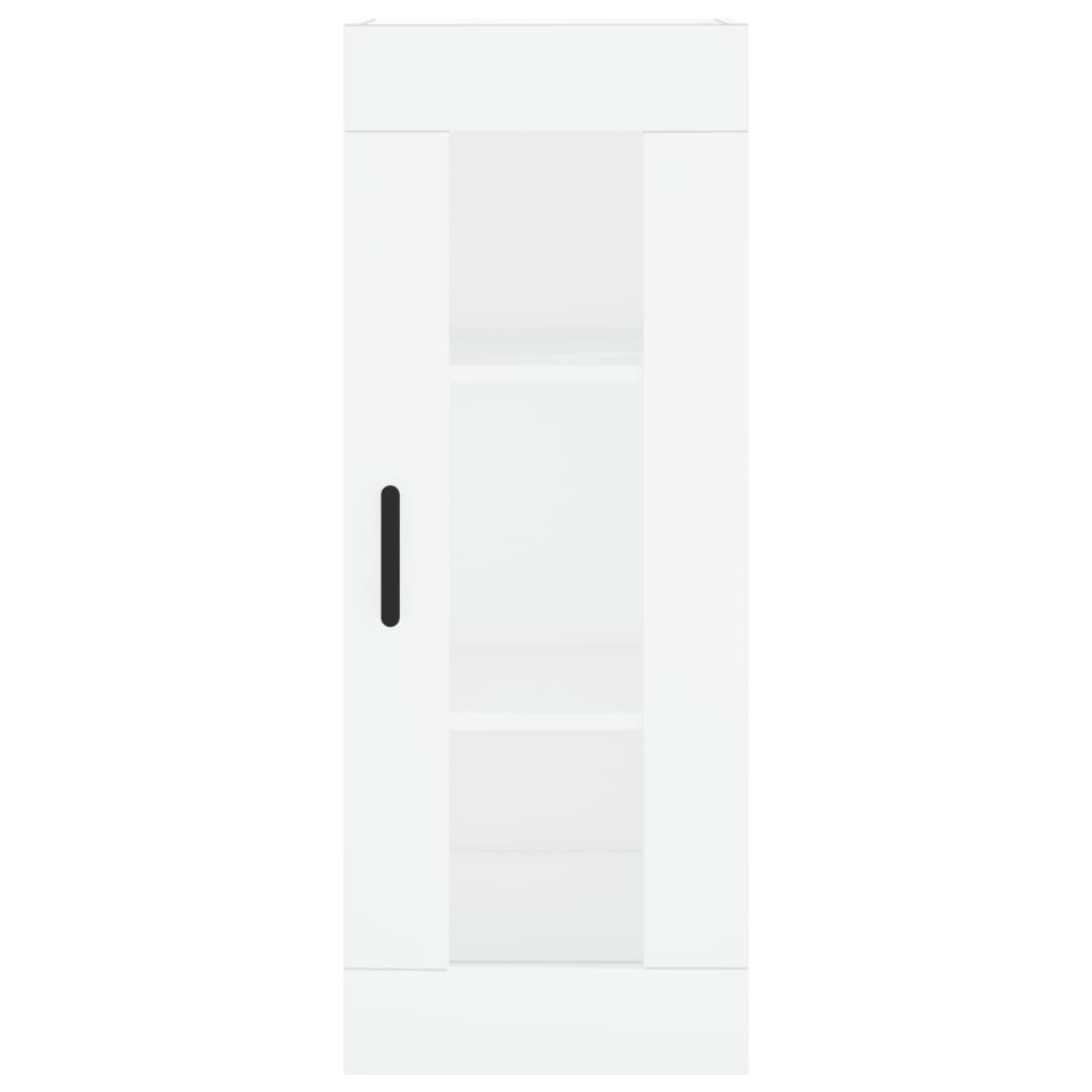 Buffet haut Blanc 34,5x34x180 cm Bois d'ingénierie - XIOS