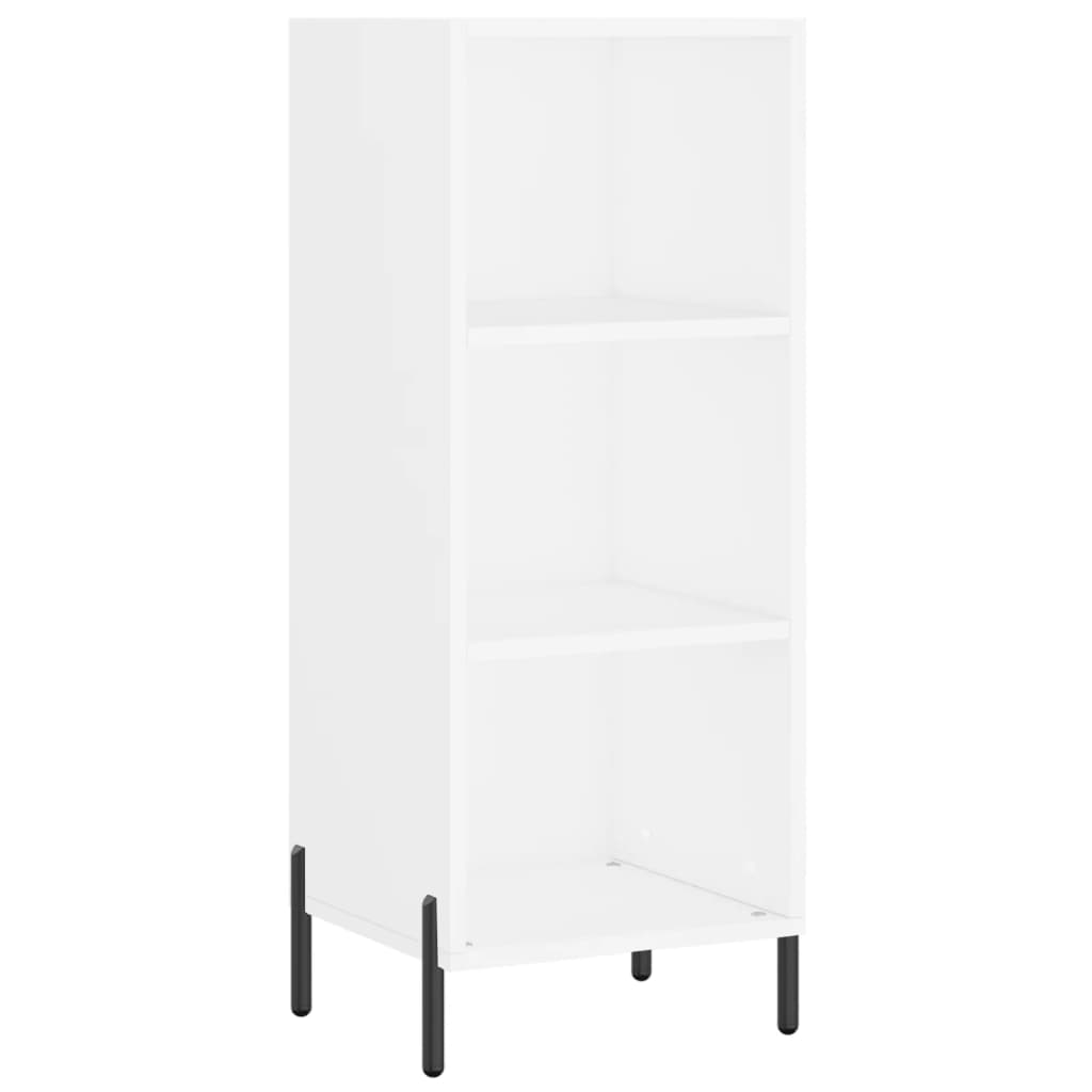 Buffet haut Blanc 34,5x34x180 cm Bois d'ingénierie - XIOS