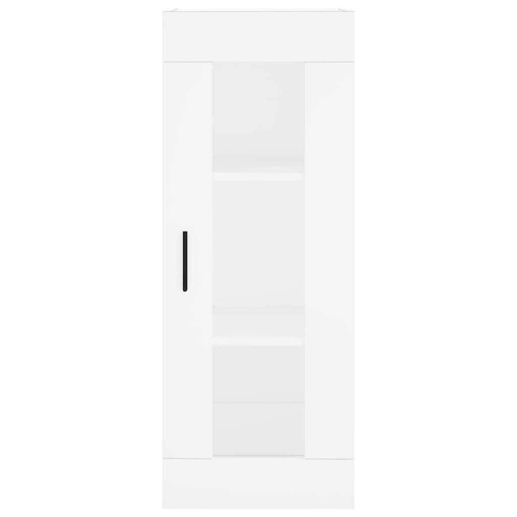 Buffet haut Blanc 34,5x34x180 cm Bois d'ingénierie - XIOS