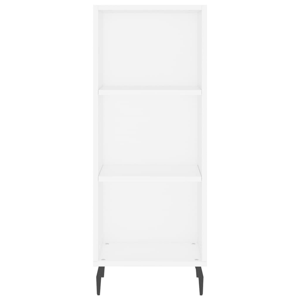 Buffet haut Blanc 34,5x34x180 cm Bois d'ingénierie - XIOS