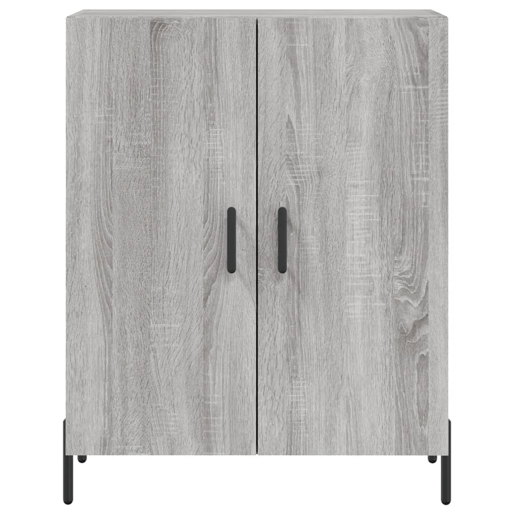 Buffet haut Sonoma gris 69,5x34x180 cm Bois d'ingénierie - XIOS