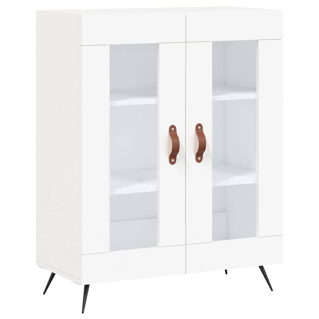 Buffet haut Blanc 69,5x34x180 cm Bois d'ingénierie - XIOS