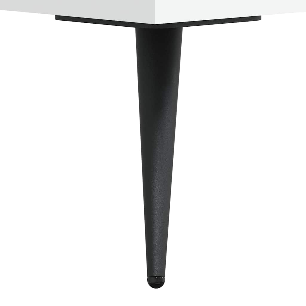 Buffet haut Blanc 69,5x34x180 cm Bois d'ingénierie - XIOS
