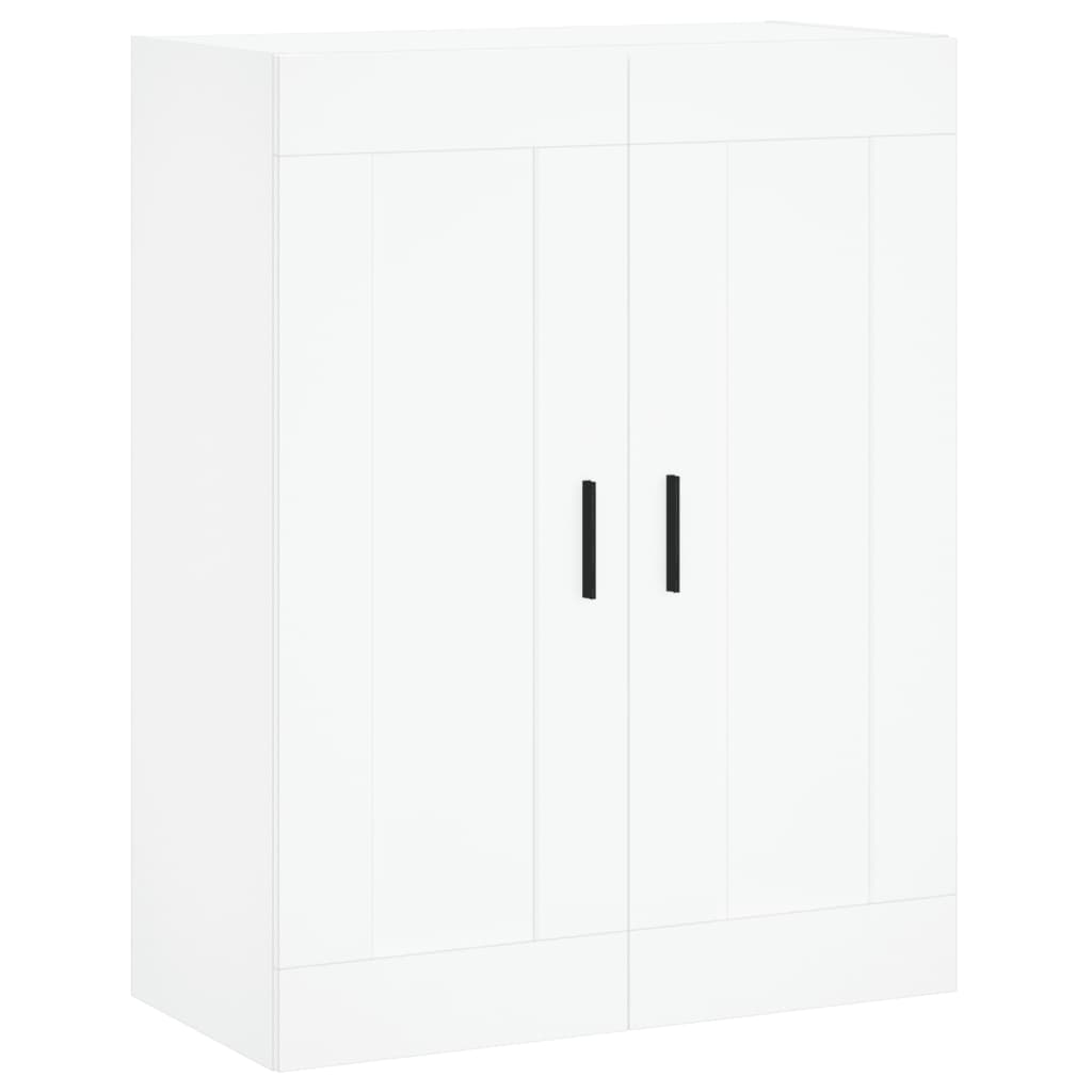 Buffet haut Blanc 69,5x34x180 cm Bois d'ingénierie - XIOS