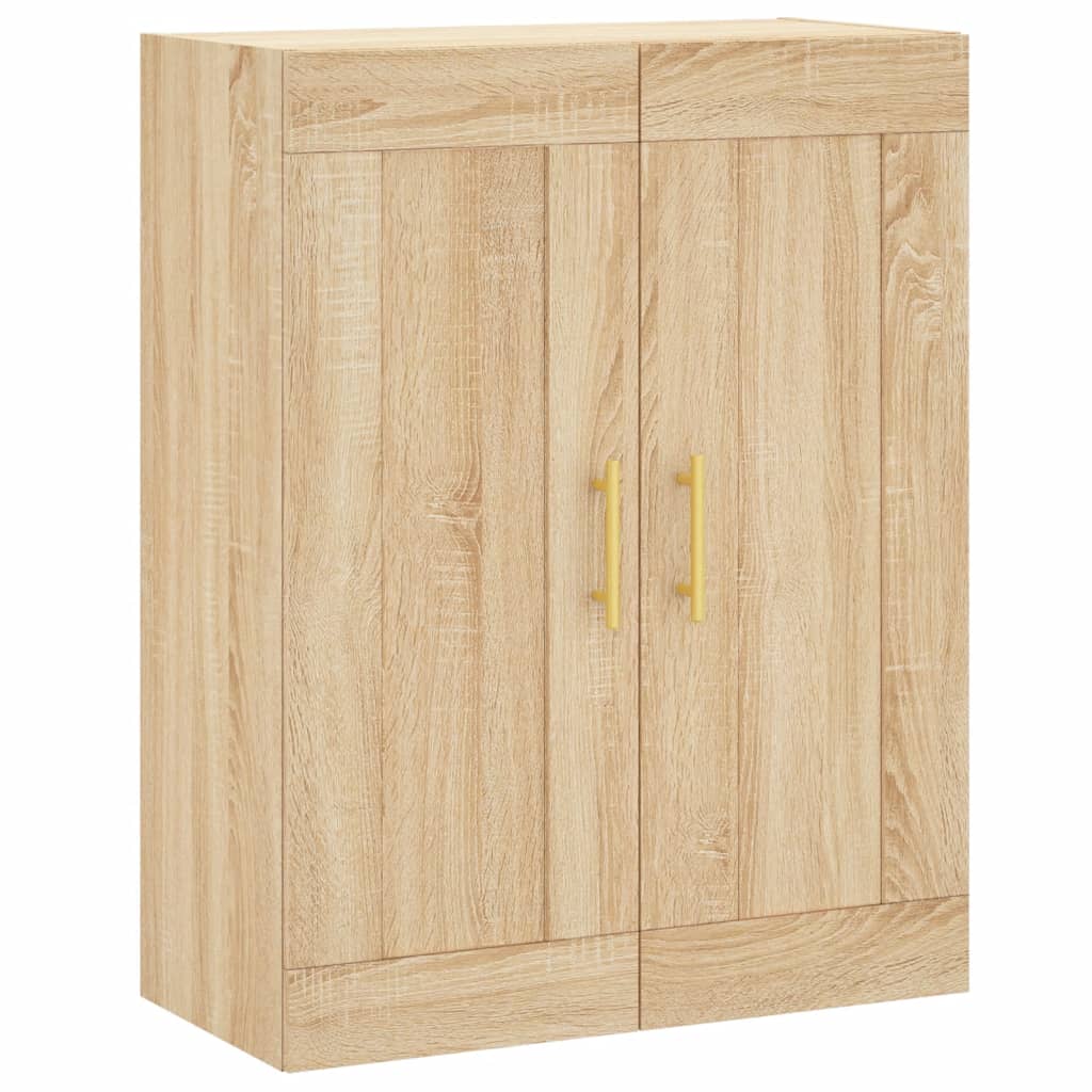 Buffet haut Chêne sonoma 69,5x34x180 cm Bois d'ingénierie - XIOS