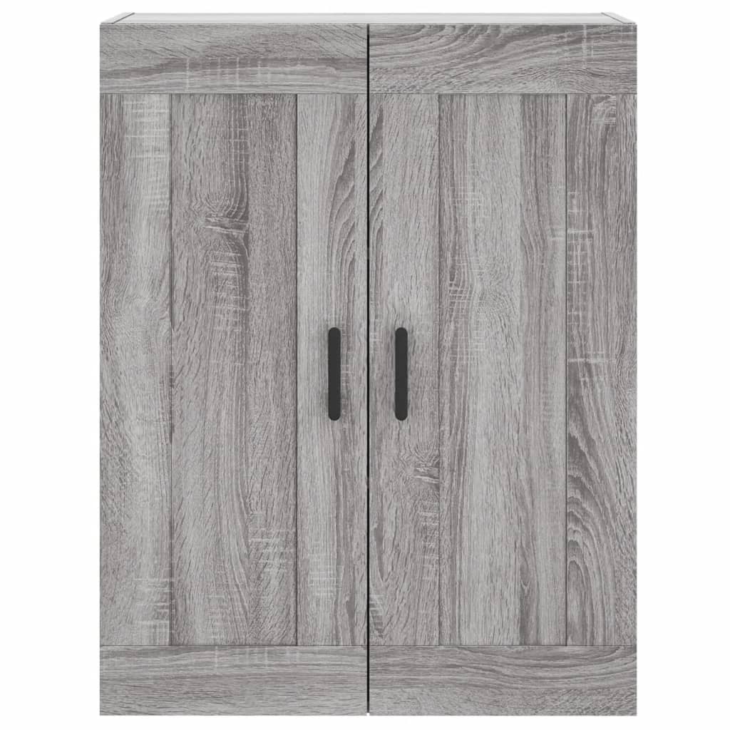 Buffet haut Sonoma gris 69,5x34x180 cm Bois d'ingénierie - XIOS