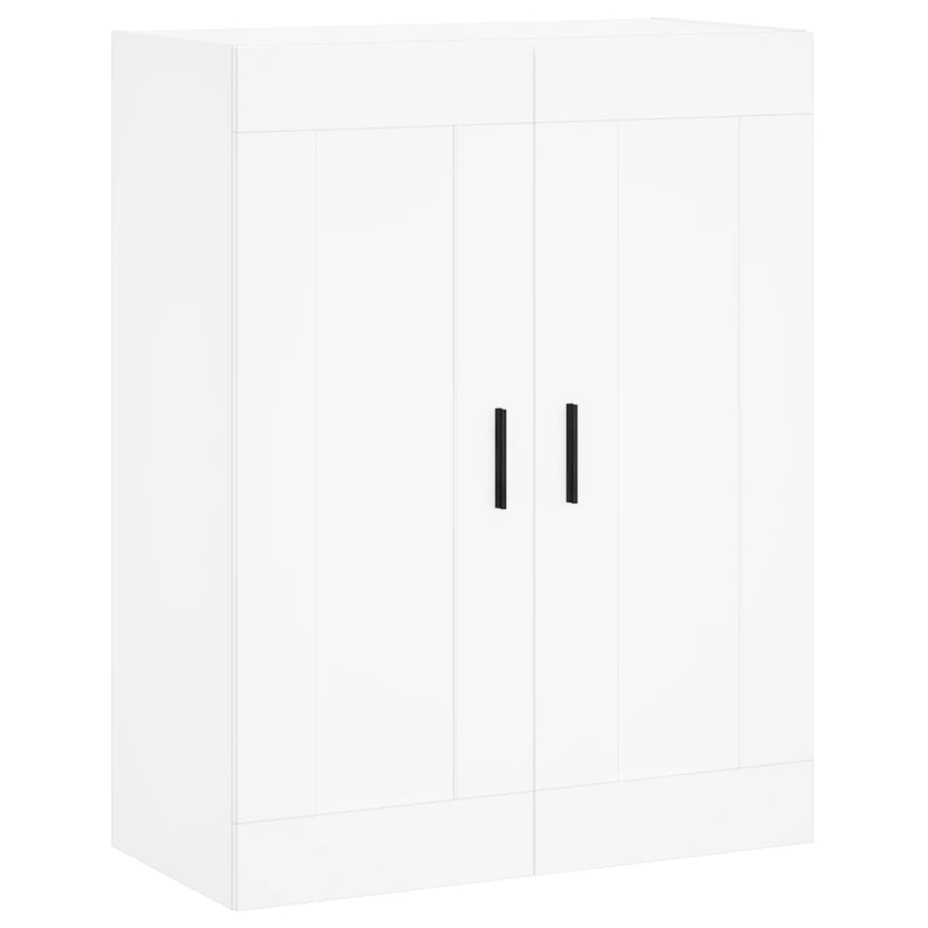 Buffet haut Blanc 69,5x34x180 cm Bois d'ingénierie - XIOS