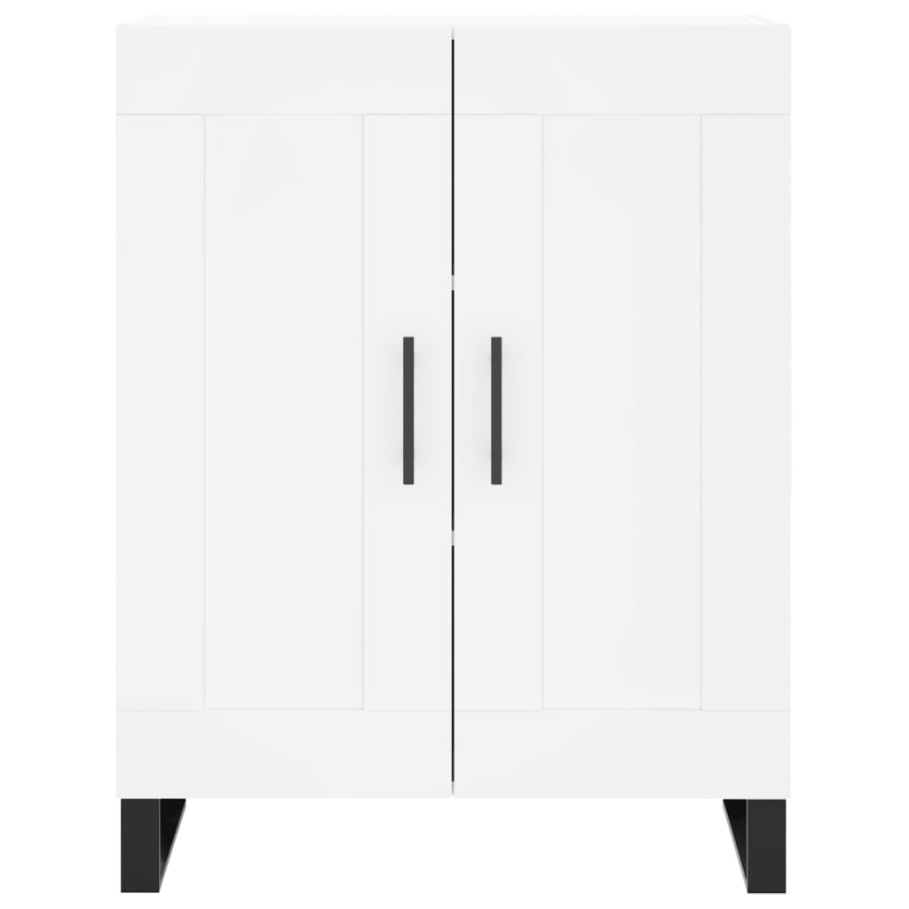 Buffet haut Blanc 69,5x34x180 cm Bois d'ingénierie - XIOS