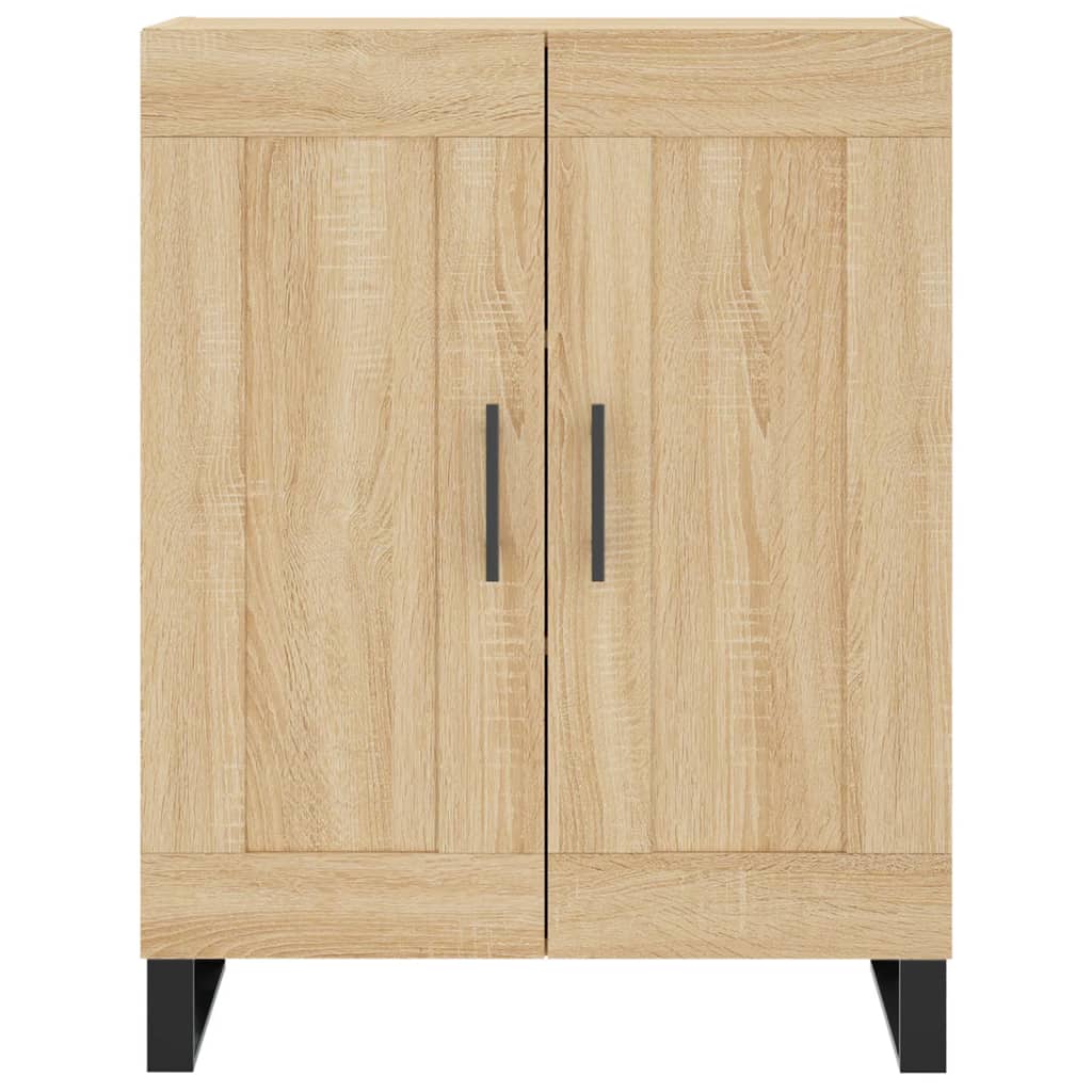 Buffet haut Chêne sonoma 69,5x34x180 cm Bois d'ingénierie - XIOS