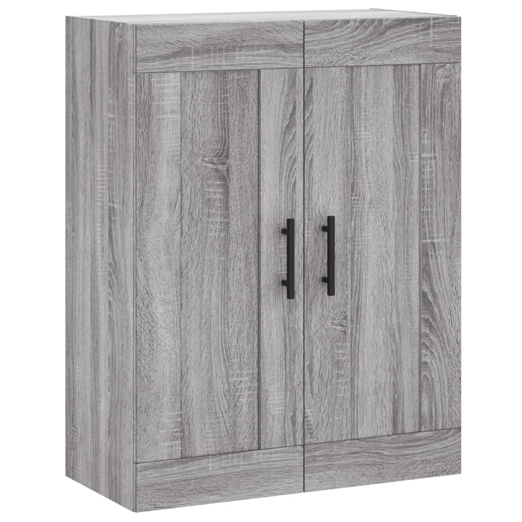 Buffet haut Sonoma gris 69,5x34x180 cm Bois d'ingénierie - XIOS