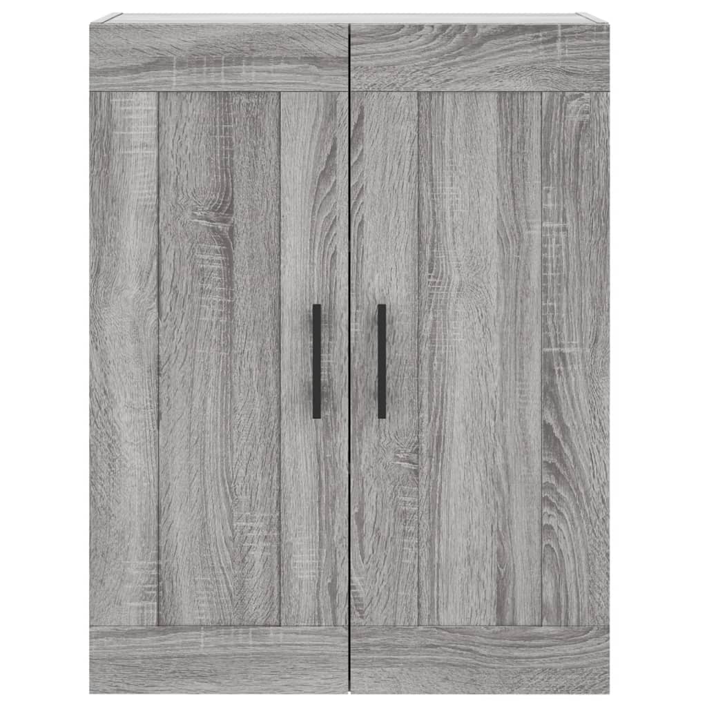 Buffet haut Sonoma gris 69,5x34x180 cm Bois d'ingénierie - XIOS