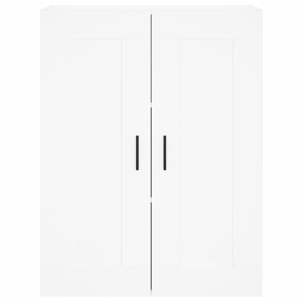 Buffet haut Blanc 69,5x34x180 cm Bois d'ingénierie - XIOS