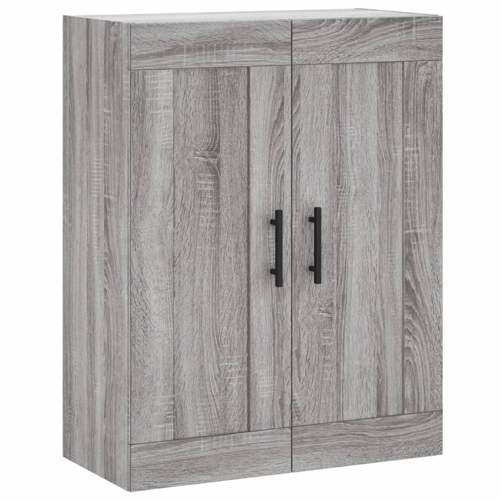 Buffet haut Sonoma gris 69,5x34x180 cm Bois d'ingénierie - XIOS