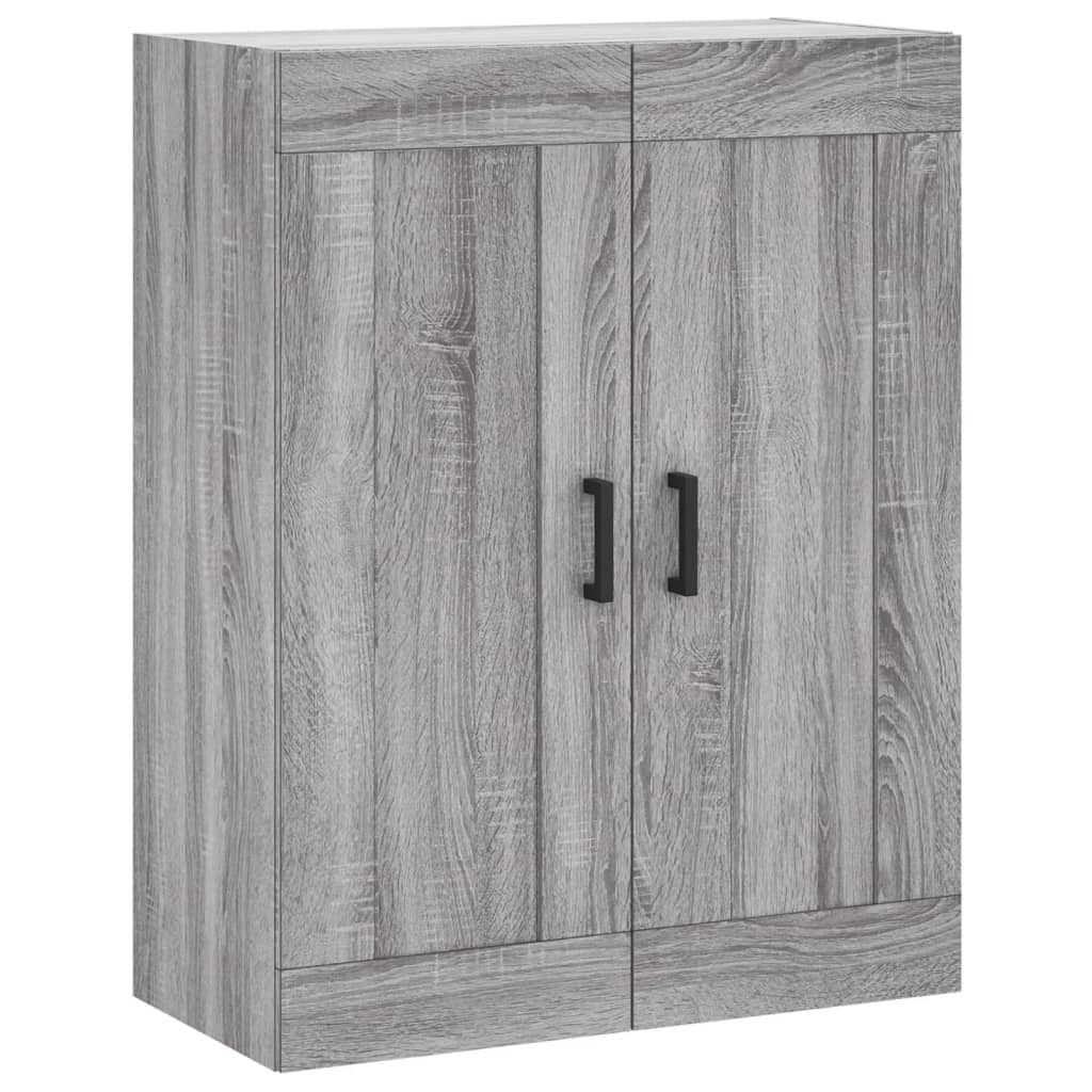 Buffet haut Sonoma gris 69,5x34x180 cm Bois d'ingénierie - XIOS