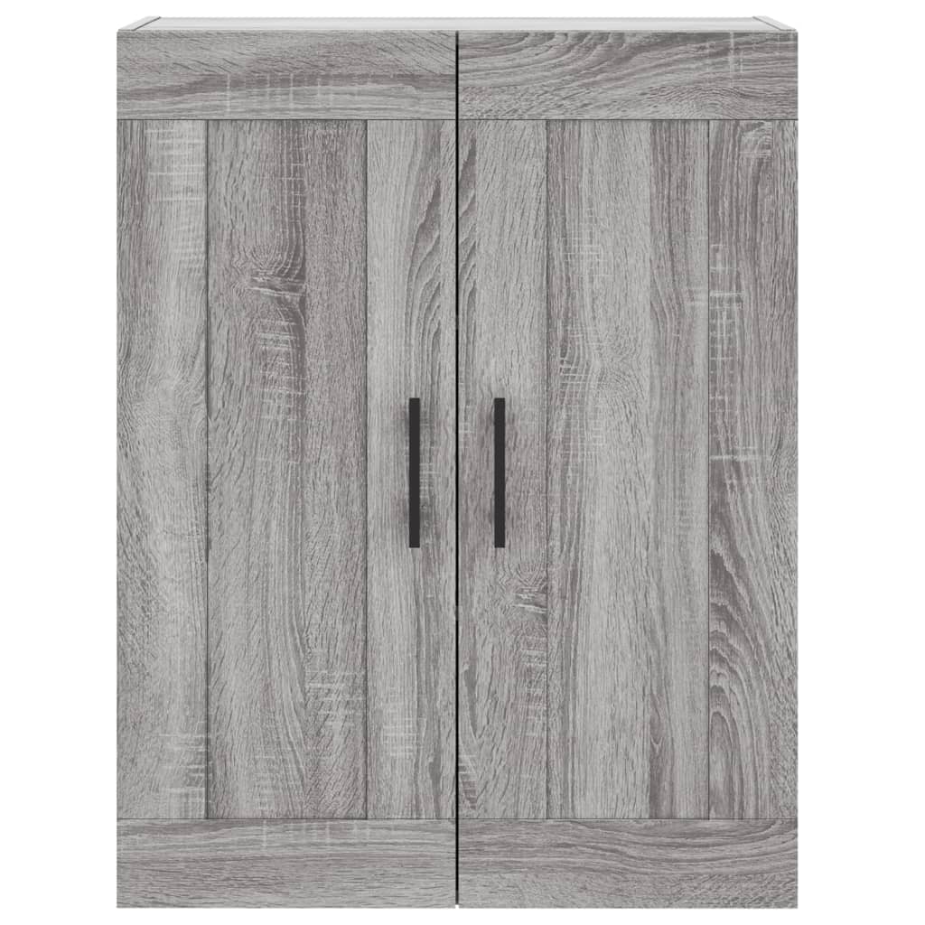 Buffet haut Sonoma gris 69,5x34x180 cm Bois d'ingénierie - XIOS