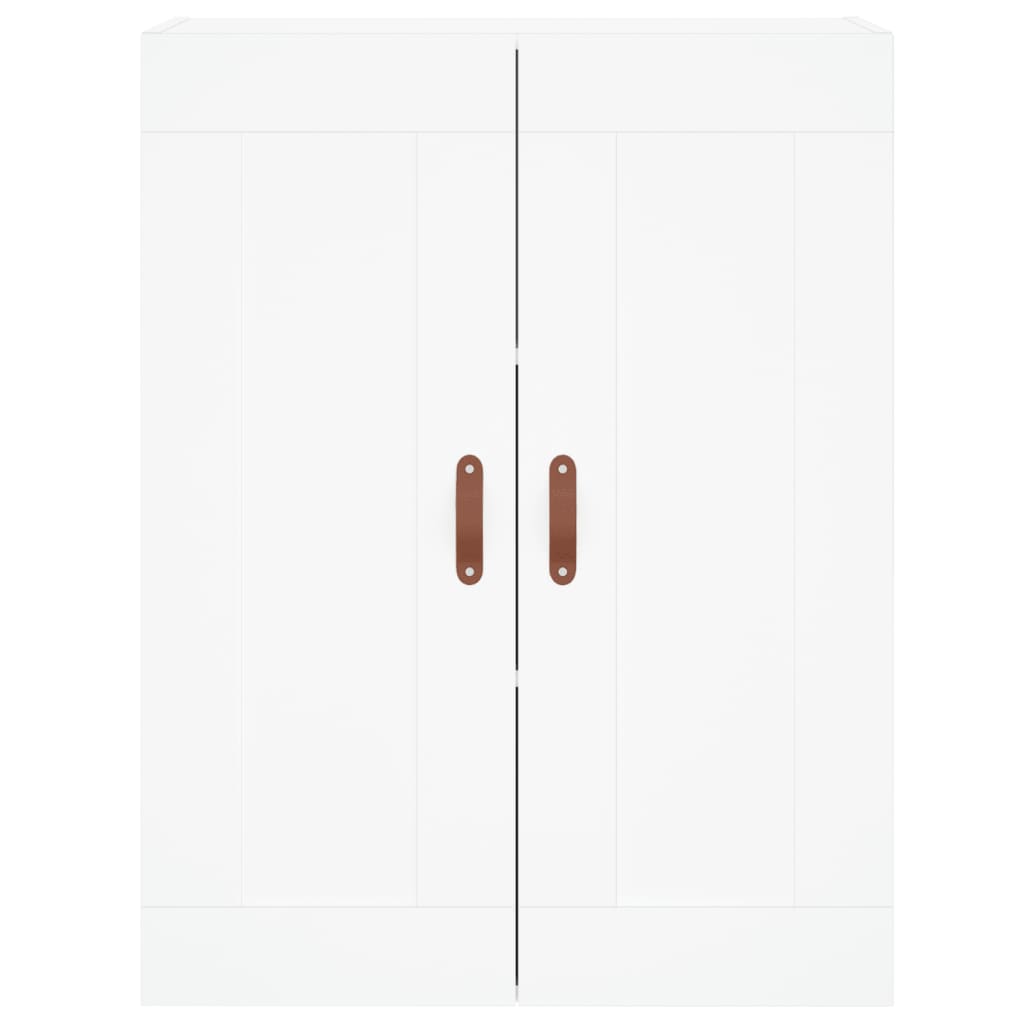 Buffet haut Blanc 69,5x34x180 cm Bois d'ingénierie - XIOS