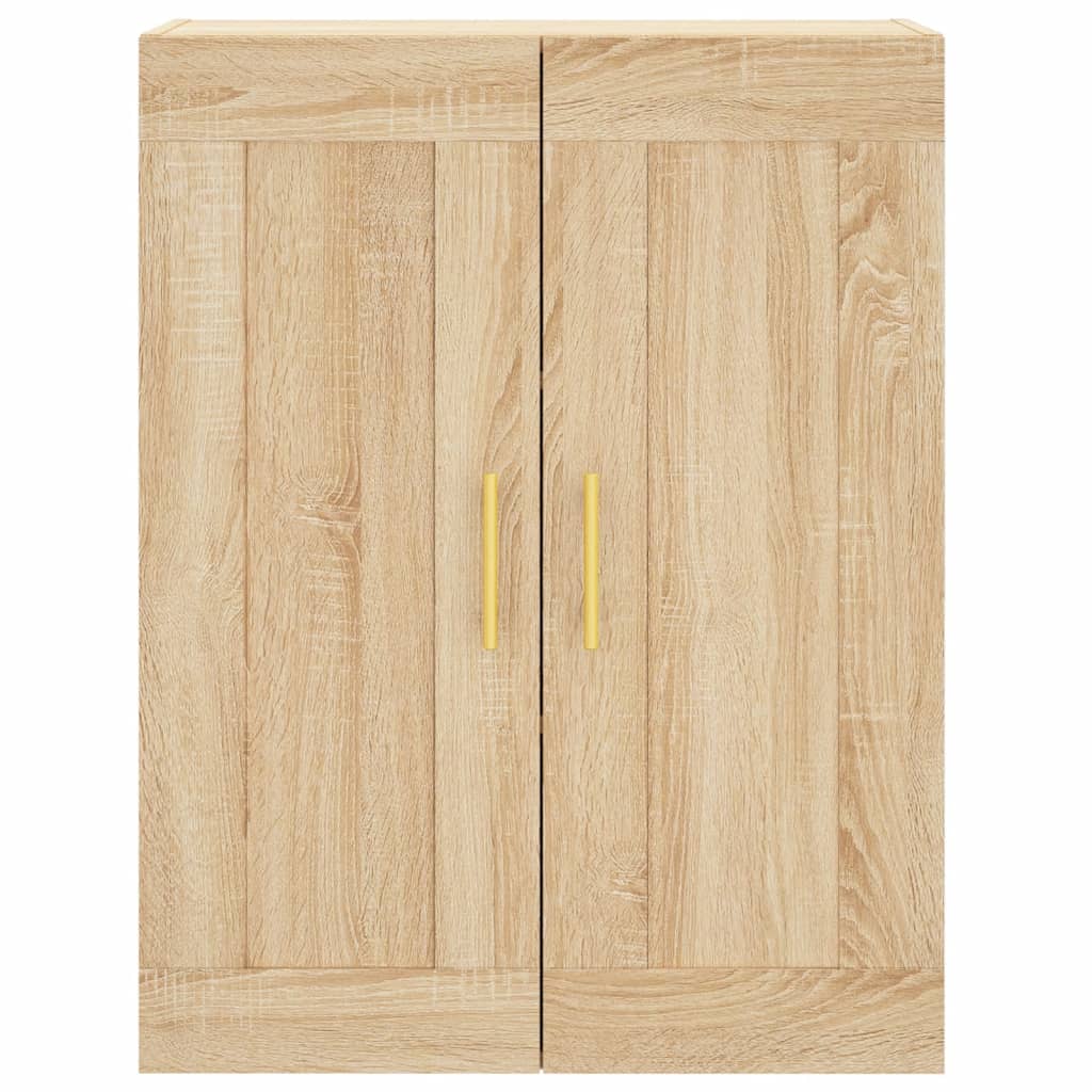 Buffet haut Chêne sonoma 69,5x34x180 cm Bois d'ingénierie - XIOS