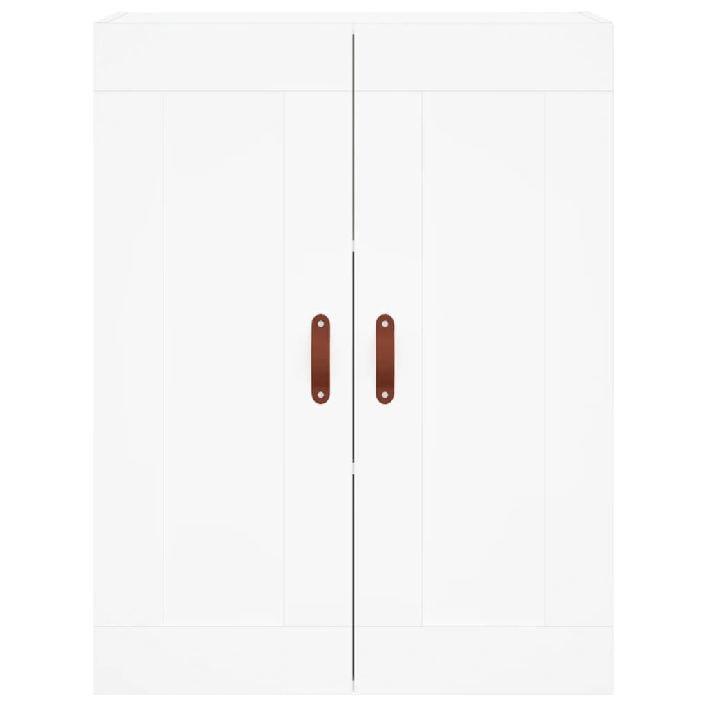 Buffet haut Blanc 69,5x34x180 cm Bois d'ingénierie - XIOS