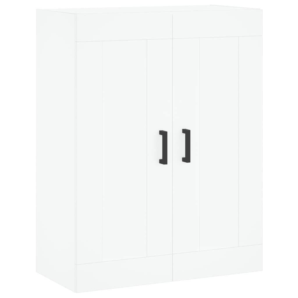 Buffet haut Blanc 69,5x34x180 cm Bois d'ingénierie - XIOS