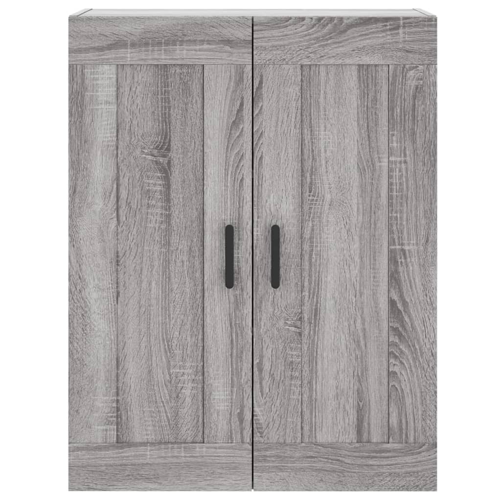 Buffet haut Sonoma gris 69,5x34x180 cm Bois d'ingénierie - XIOS
