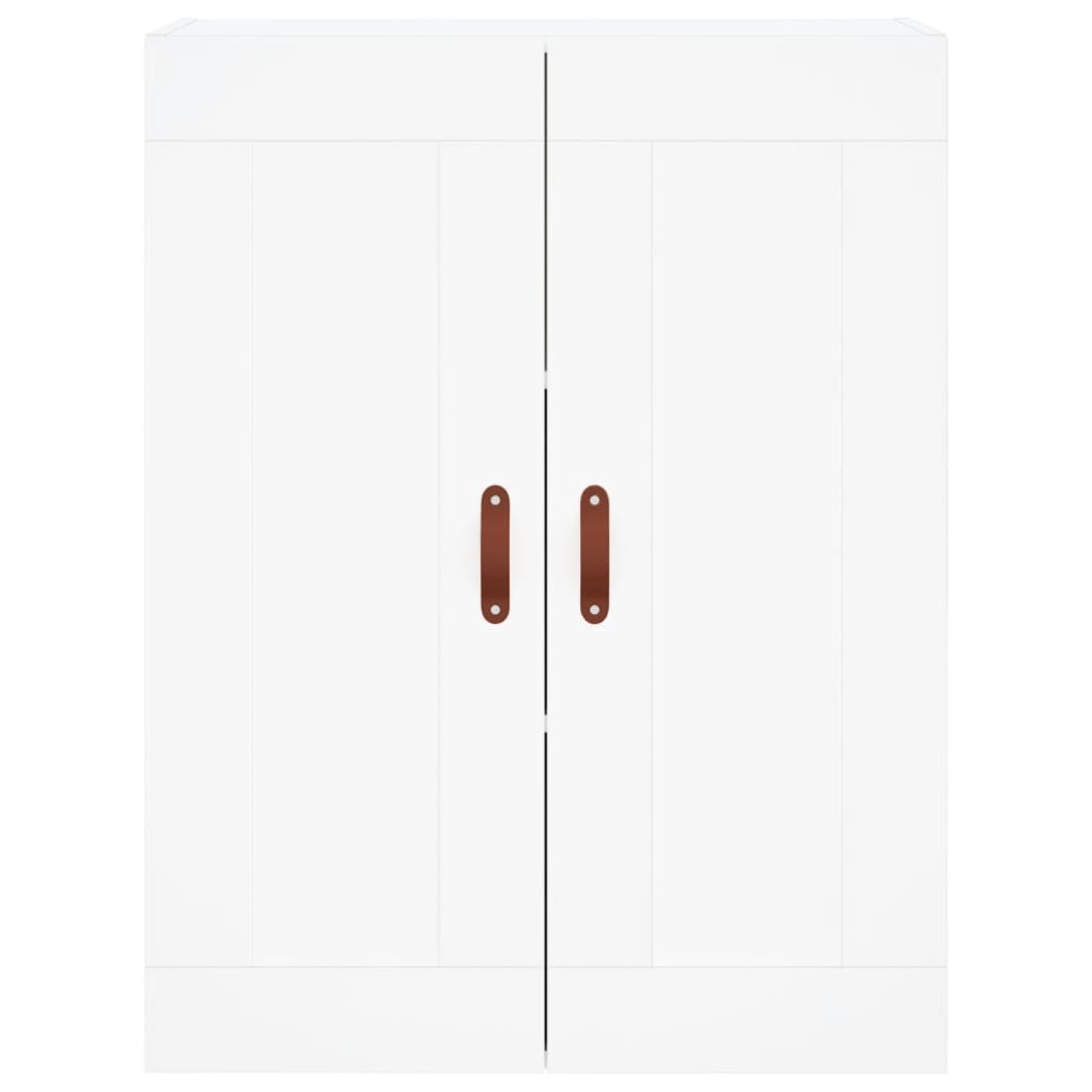 Buffet haut Blanc 69,5x34x180 cm Bois d'ingénierie - XIOS