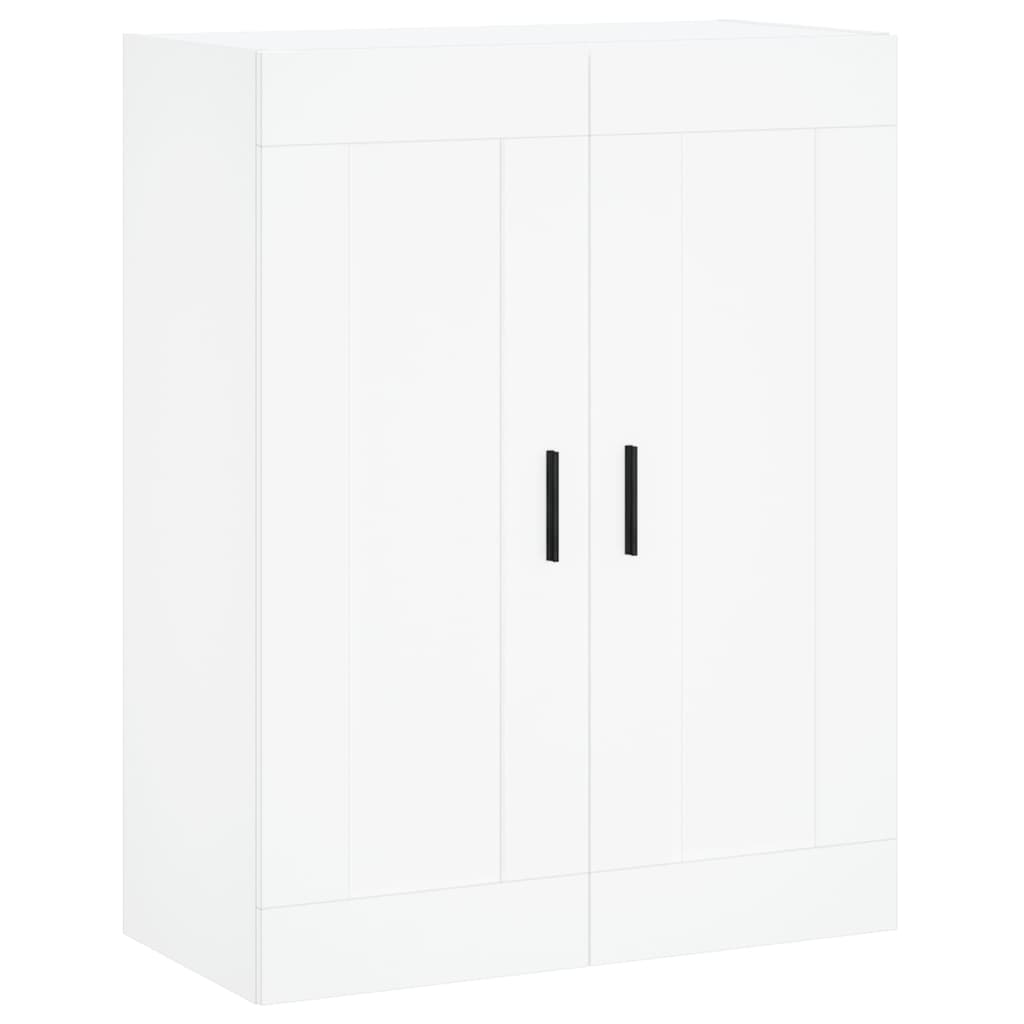 Buffet haut Blanc 69,5x34x180 cm Bois d'ingénierie - XIOS