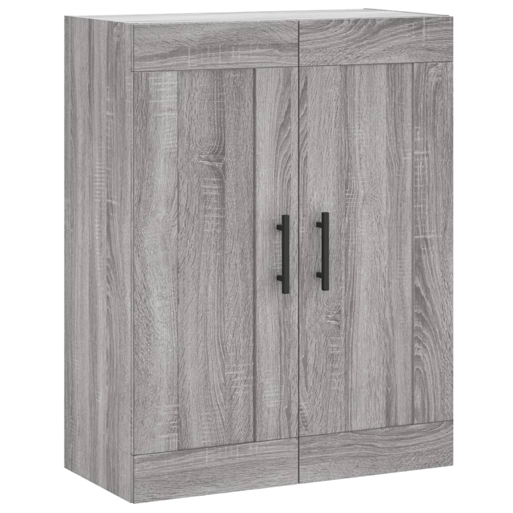 Buffet haut Sonoma gris 69,5x34x180 cm Bois d'ingénierie - XIOS