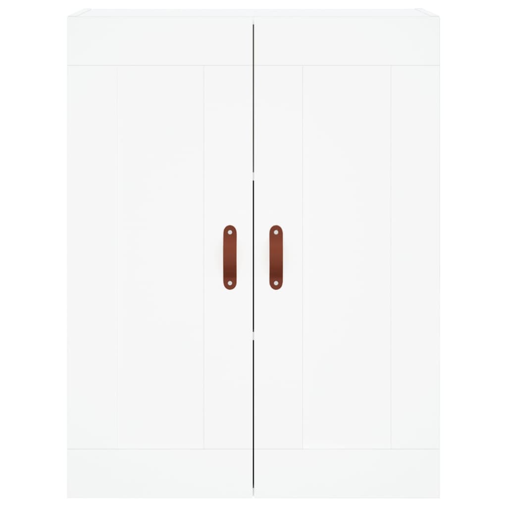Buffet haut Blanc 69,5x34x180 cm Bois d'ingénierie - XIOS