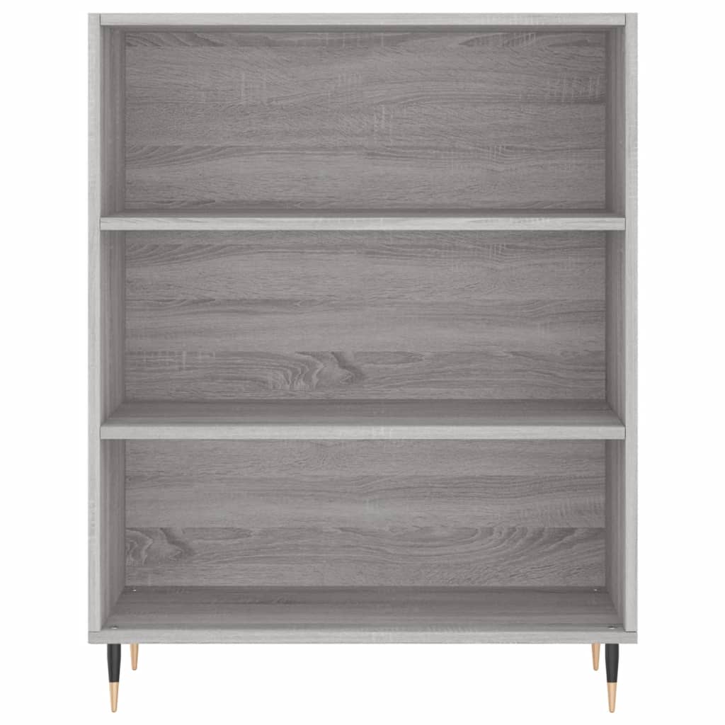 Buffet haut Sonoma gris 69,5x34x180 cm Bois d'ingénierie - XIOS