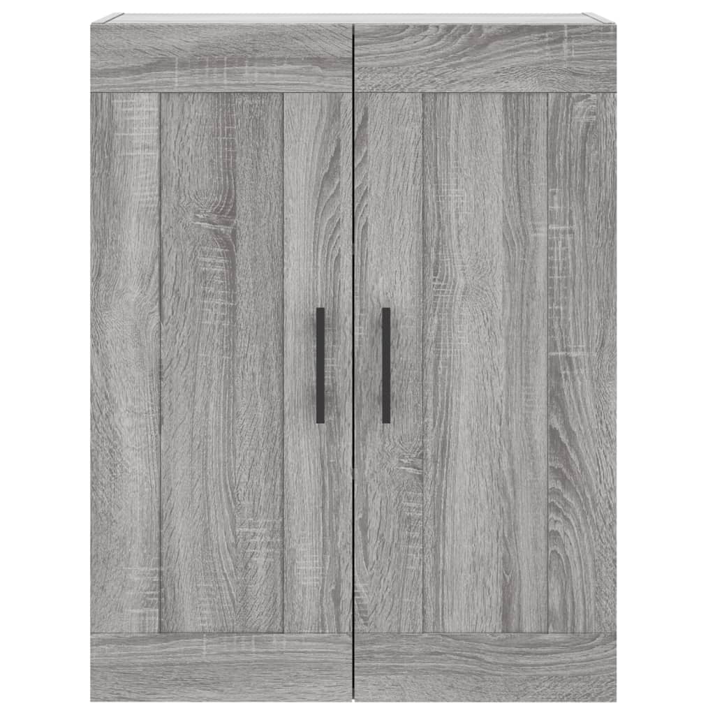 Buffet haut Sonoma gris 69,5x34x180 cm Bois d'ingénierie - XIOS
