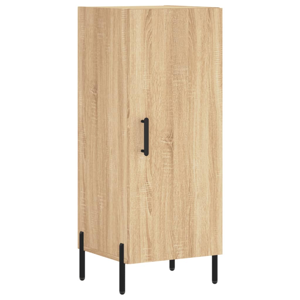Buffet haut Chêne sonoma 34,5x34x180 cm Bois d'ingénierie - XIOS