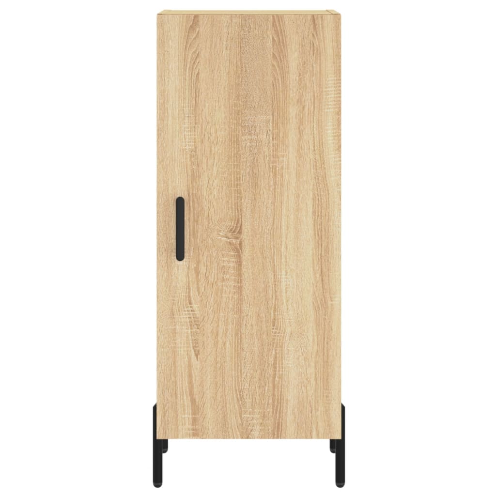 Buffet haut Chêne sonoma 34,5x34x180 cm Bois d'ingénierie - XIOS