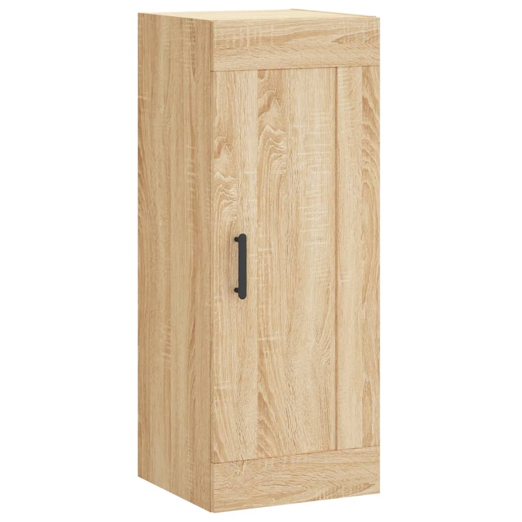 Buffet haut Chêne sonoma 34,5x34x180 cm Bois d'ingénierie - XIOS
