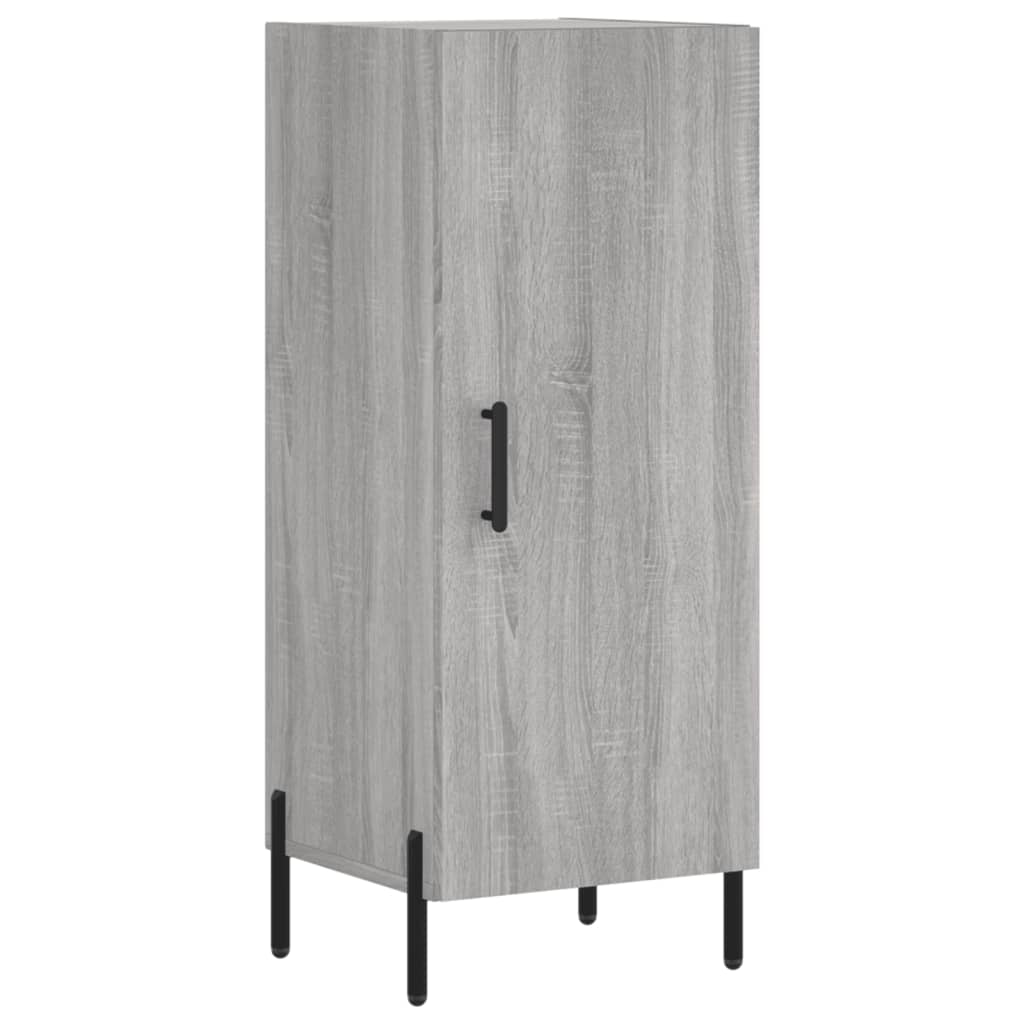 Buffet haut Sonoma gris 34,5x34x180 cm Bois d'ingénierie - XIOS