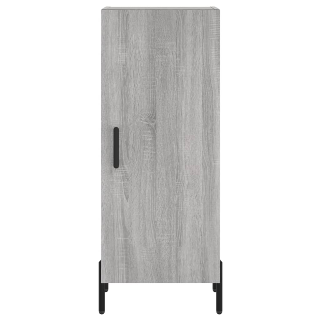 Buffet haut Sonoma gris 34,5x34x180 cm Bois d'ingénierie - XIOS