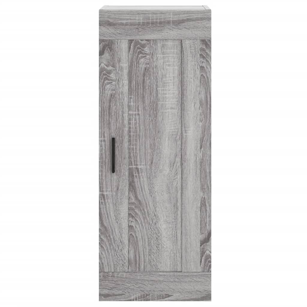 Buffet haut Sonoma gris 34,5x34x180 cm Bois d'ingénierie - XIOS