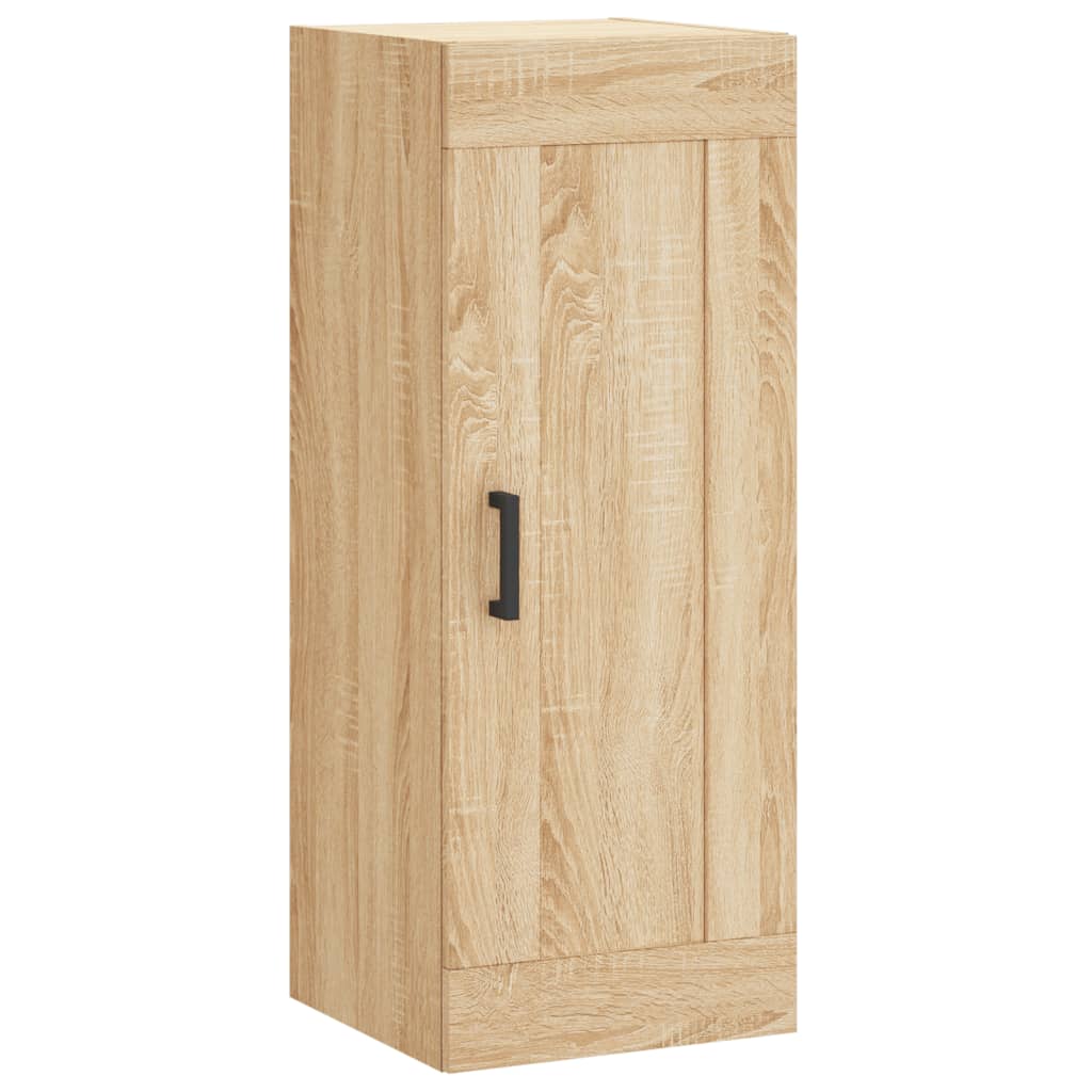Buffet haut Chêne sonoma 34,5x34x180 cm Bois d'ingénierie - XIOS