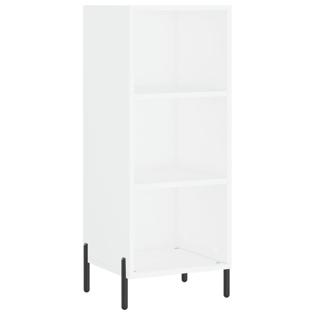 Buffet haut Blanc 34,5x34x180 cm Bois d'ingénierie - XIOS