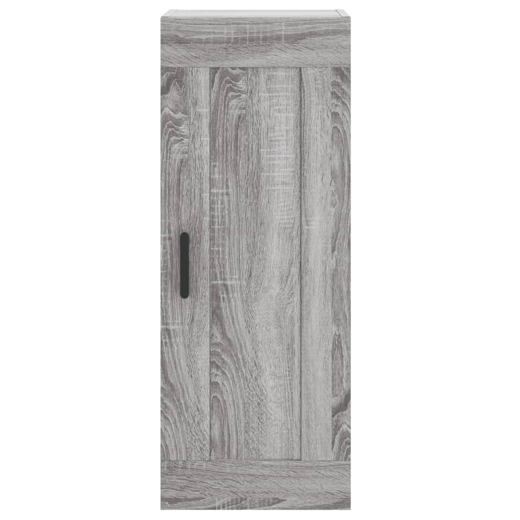 Buffet haut Sonoma gris 34,5x34x180 cm Bois d'ingénierie - XIOS