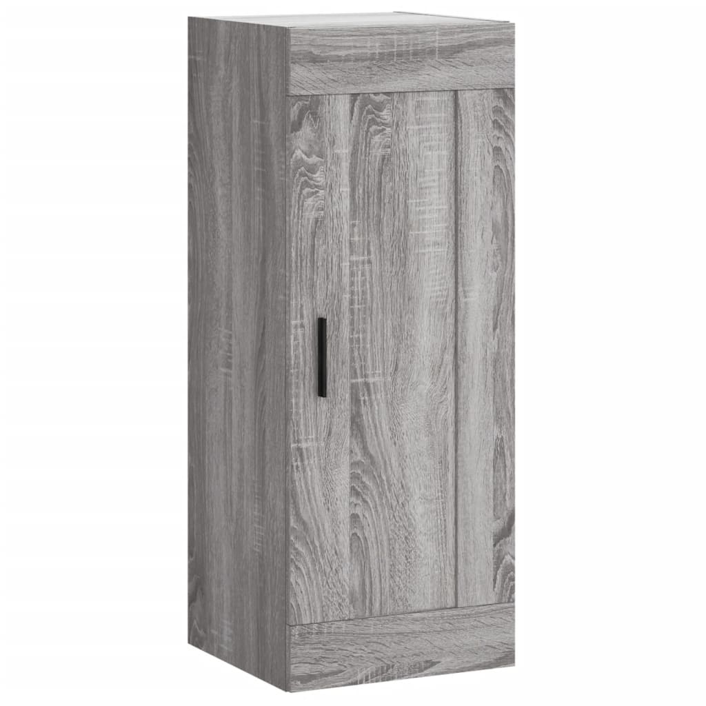 Buffet haut Sonoma gris 34,5x34x180 cm Bois d'ingénierie - XIOS