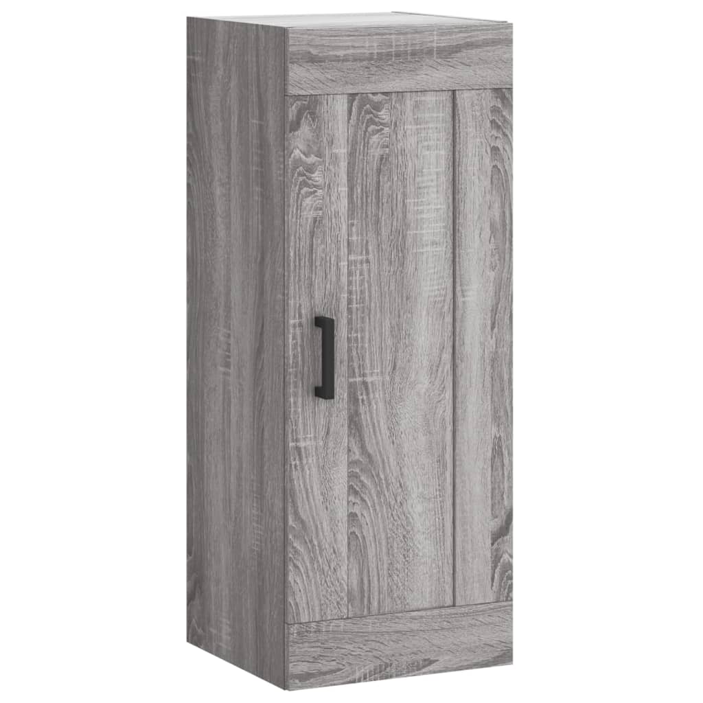 Buffet haut Sonoma gris 34,5x34x180 cm Bois d'ingénierie - XIOS