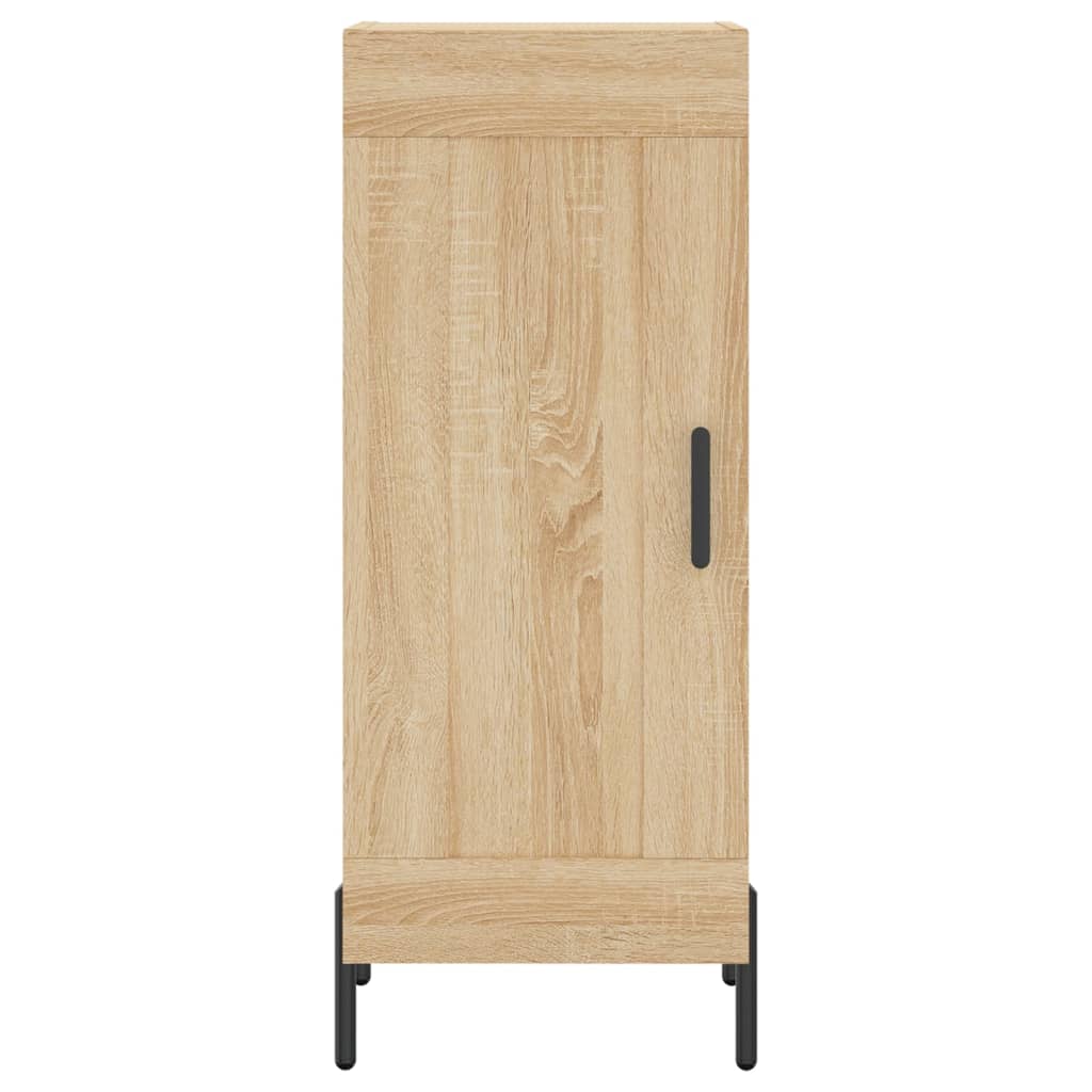 Buffet haut Chêne sonoma 34,5x34x180 cm Bois d'ingénierie - XIOS