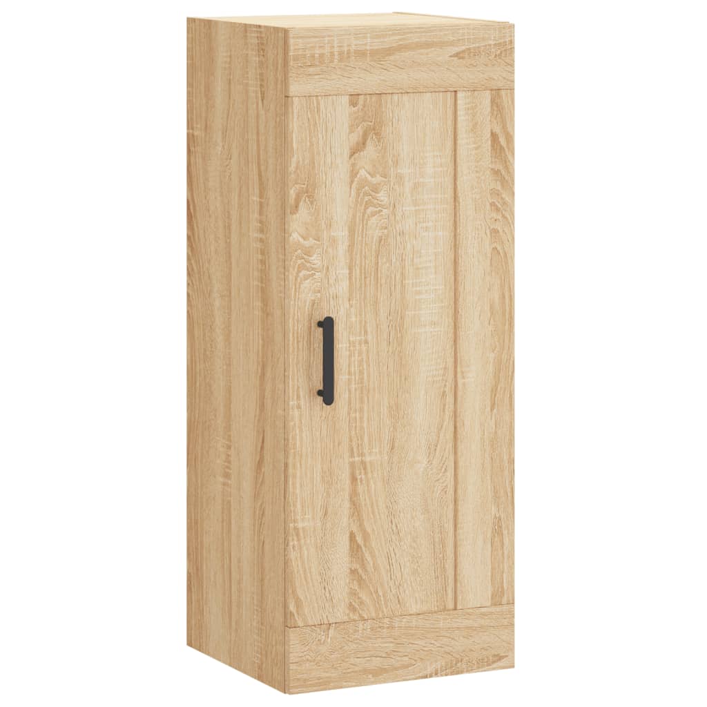 Buffet haut Chêne sonoma 34,5x34x180 cm Bois d'ingénierie - XIOS