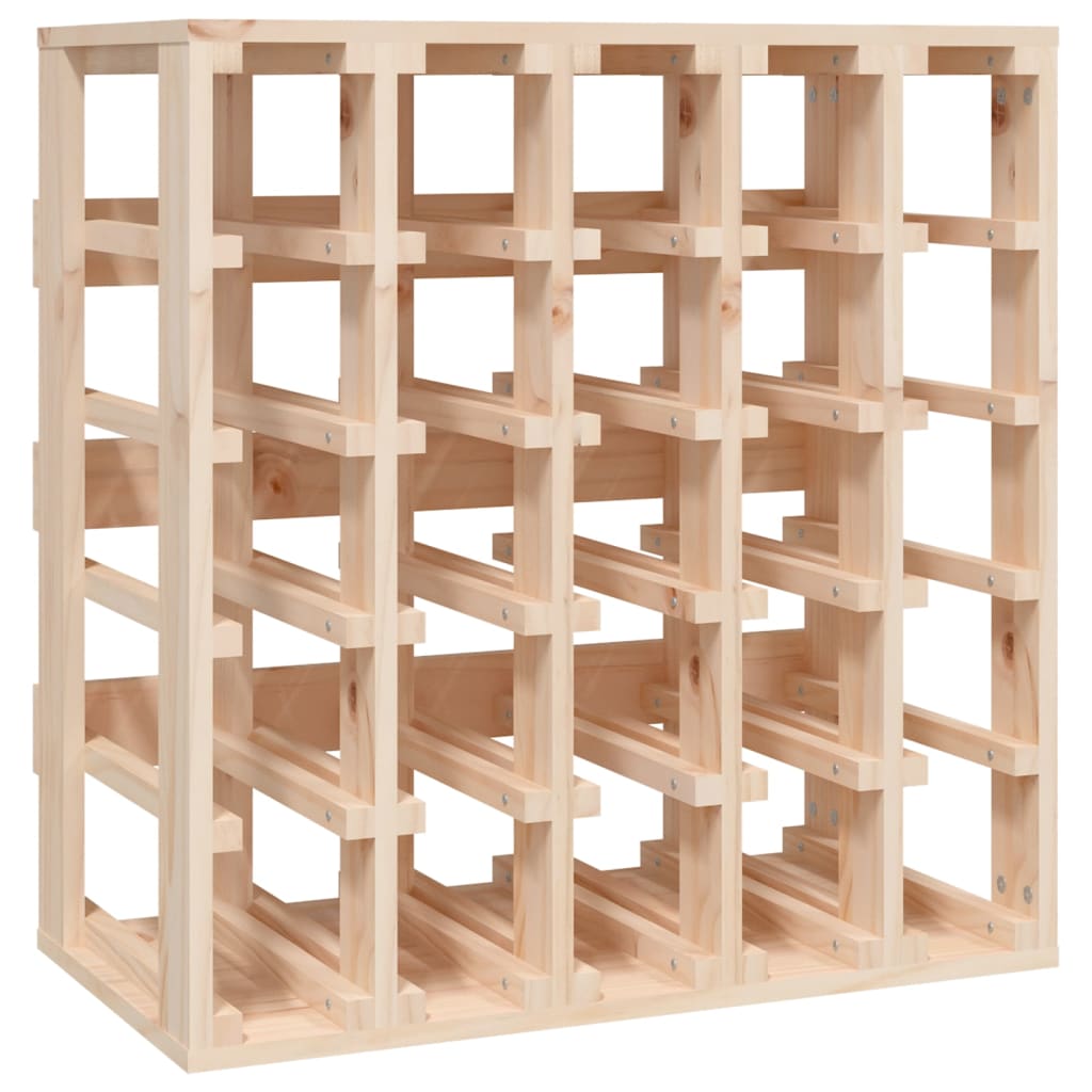 Casier à vin 58,5x33x60,5 cm Bois de pin massif - XIOS