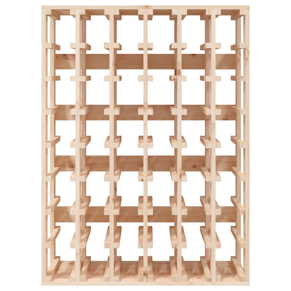 Casier à vin 70x33x94 cm Bois de pin massif - XIOS