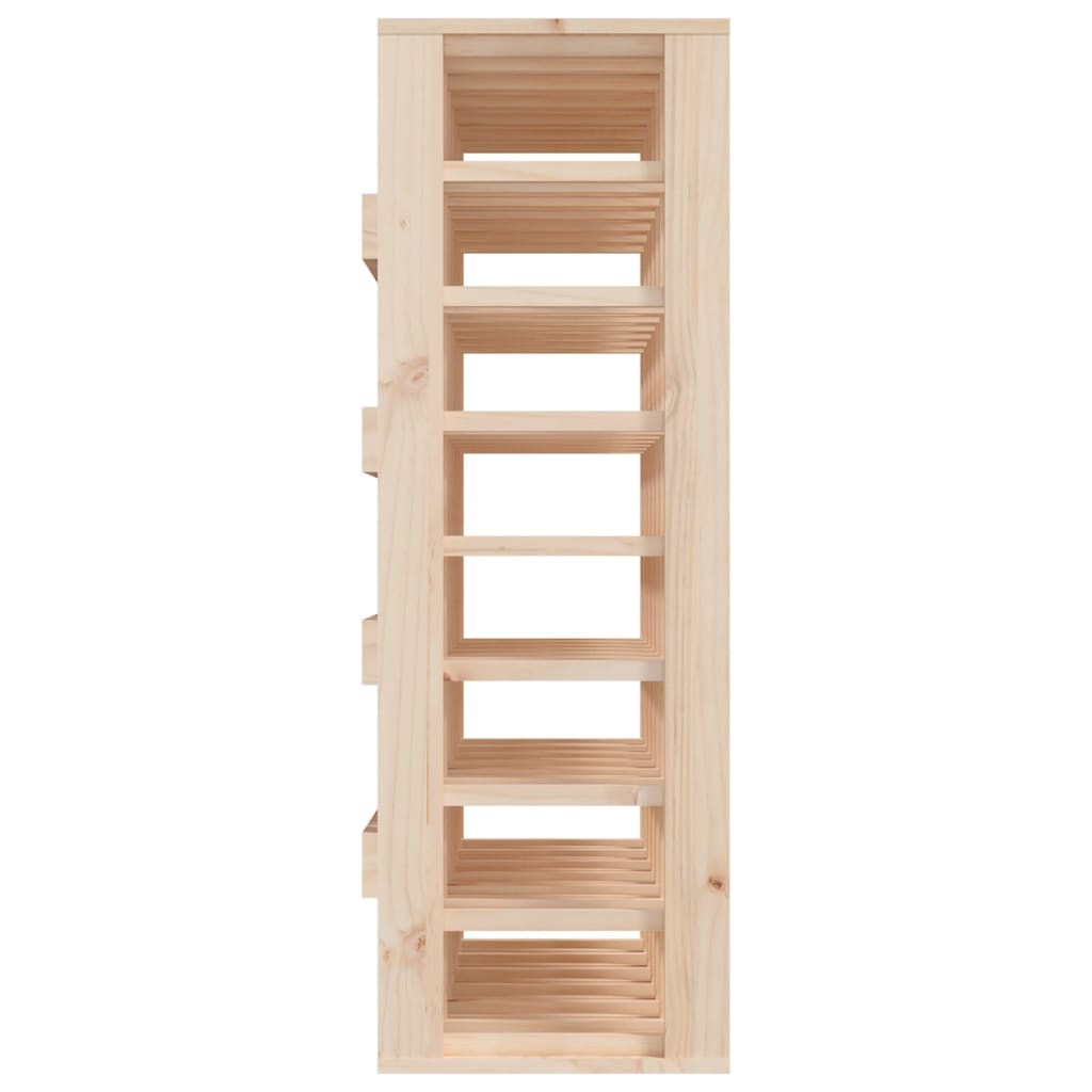 Casier à vin 70x33x94 cm Bois de pin massif - XIOS