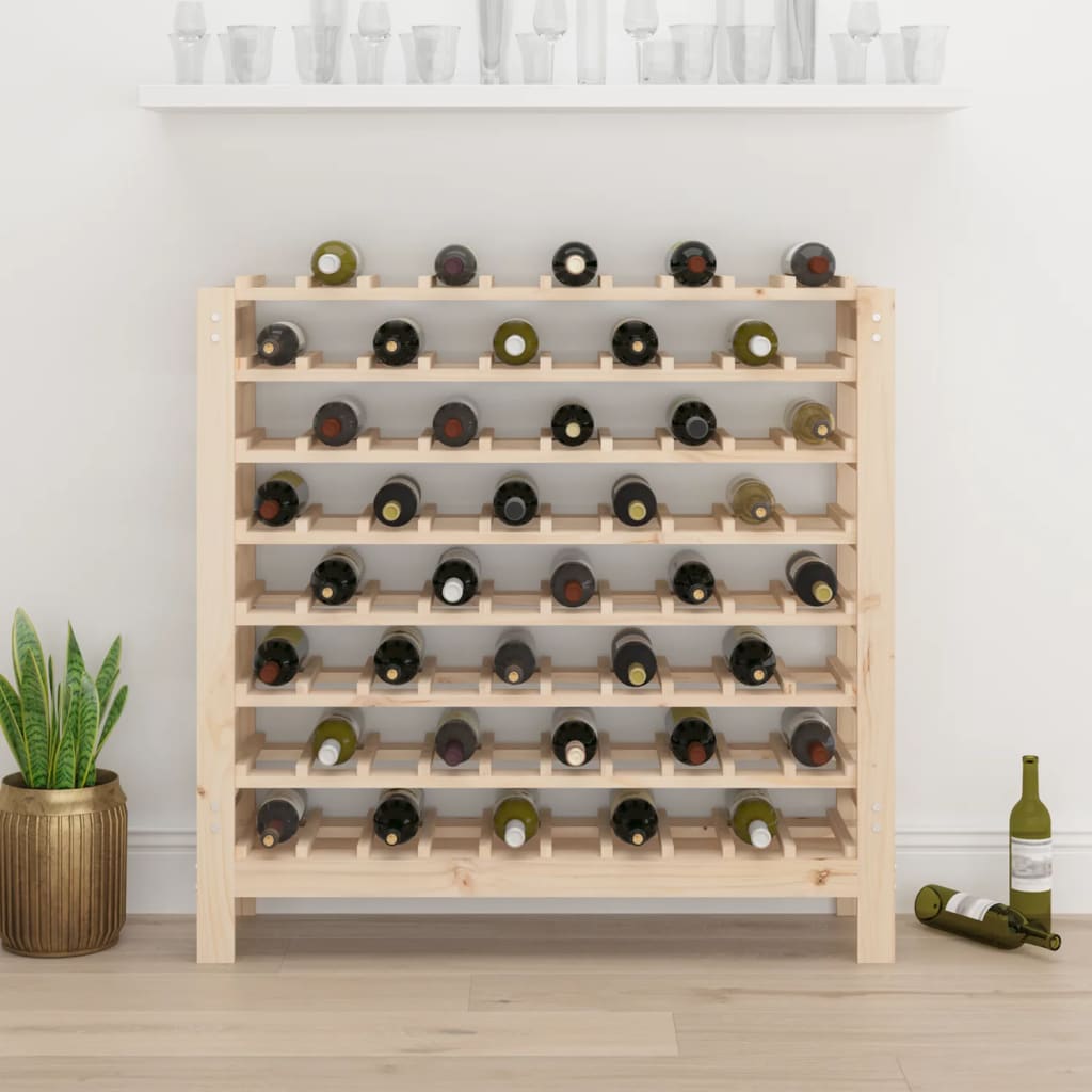 Casier à vin 109,5x30x107,5 cm Bois de pin massif - XIOS