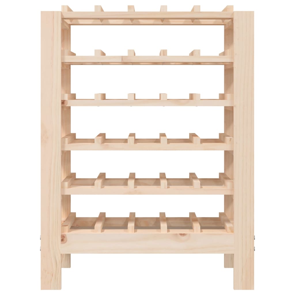 Casier à vin 61,5x30x82 cm Bois de pin massif - XIOS