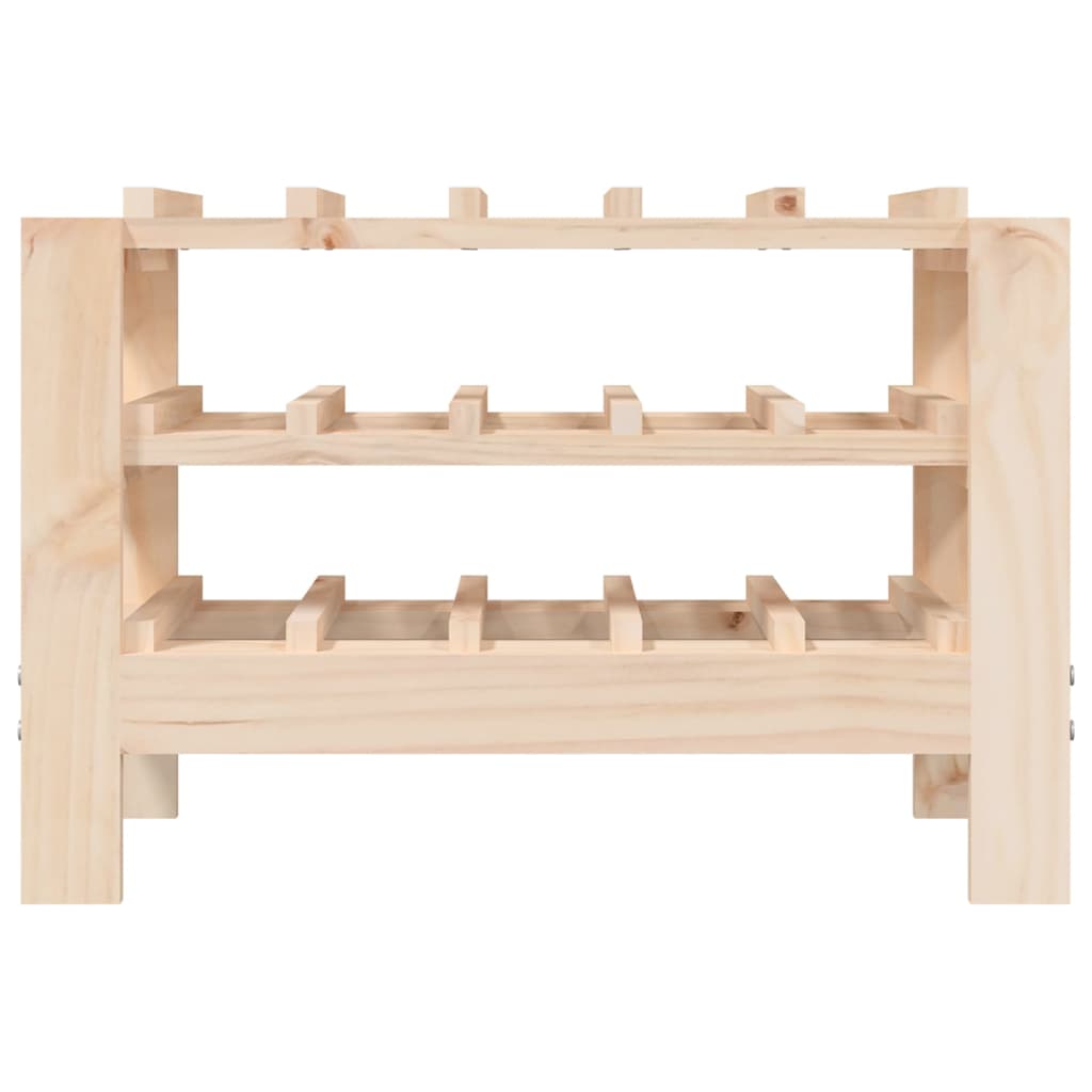 Casier à vin 61,5x30x42 cm Bois de pin massif - XIOS