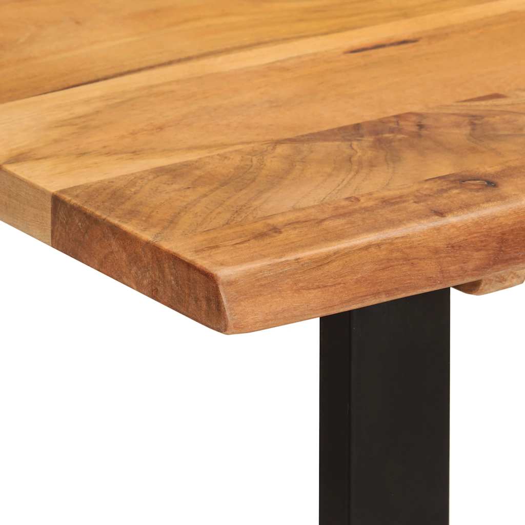 Table à dîner 110x50x76 cm Bois d'acacia solide - XIOS